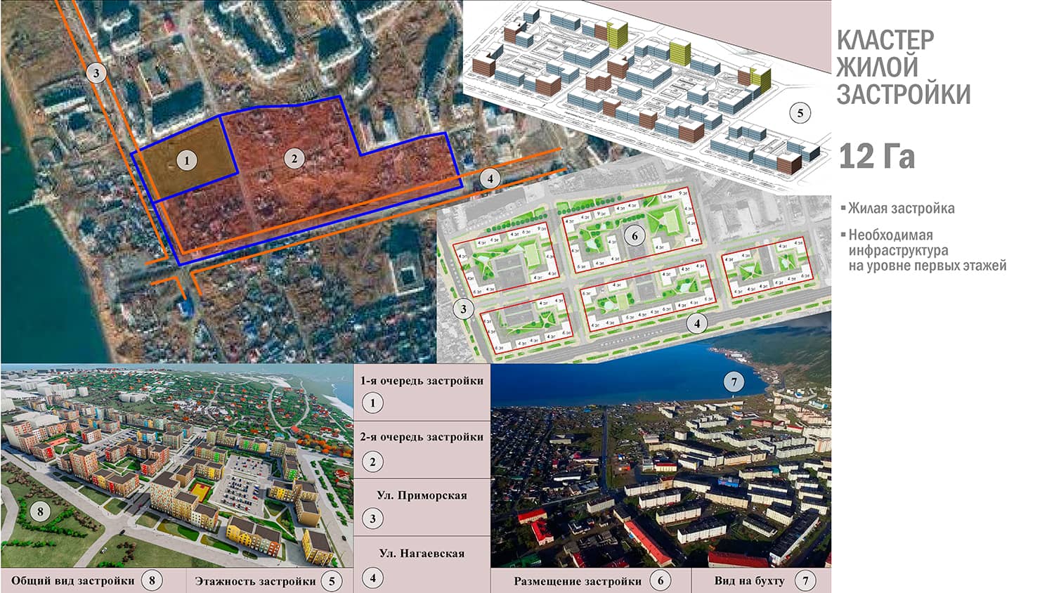 Magadan new residential cluster development
